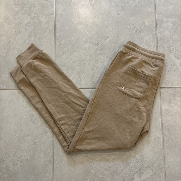 Buff Bunny Joggers Womens Small Brown Tapered Drawstring Mid Rise 27” In - Picture 1 of 8
